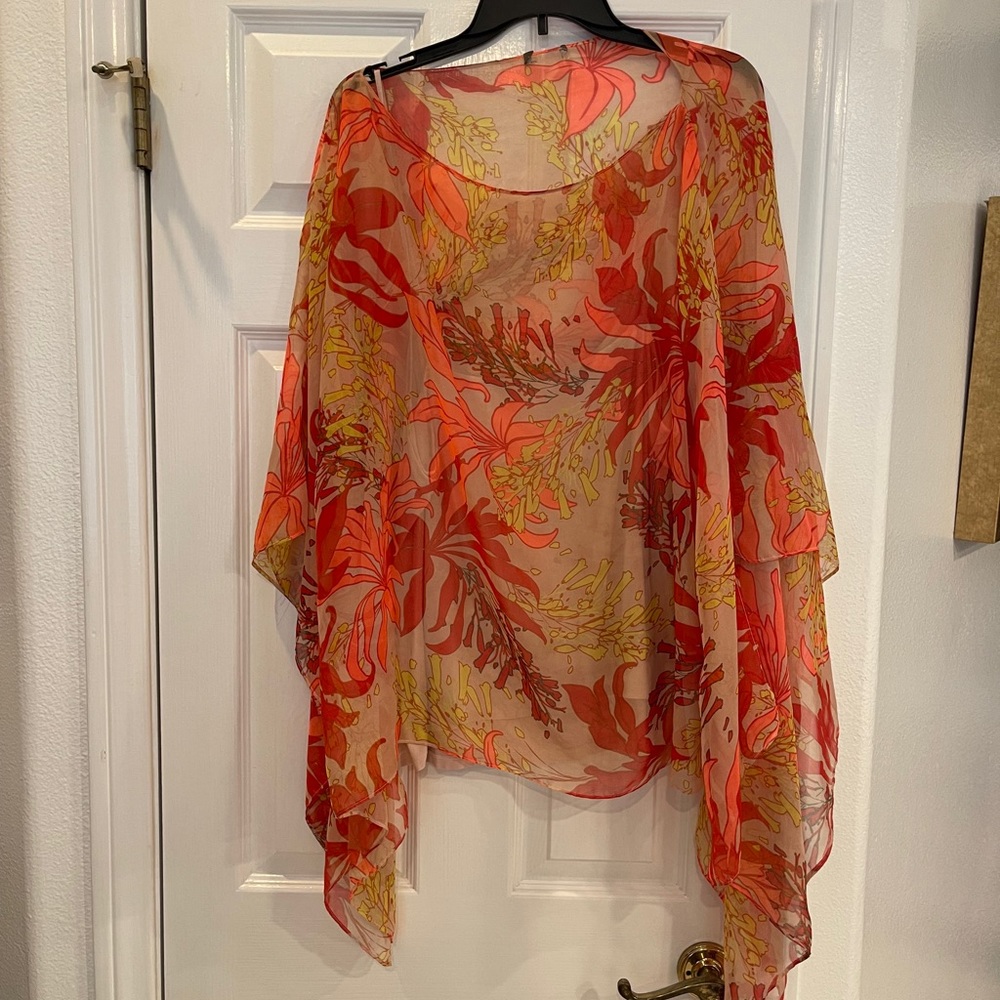 Colorful tunic with cami